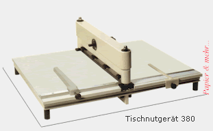 Nutger&auml;t und Rillger&auml;t f&uuml;r die Papierweiterverarbeitung