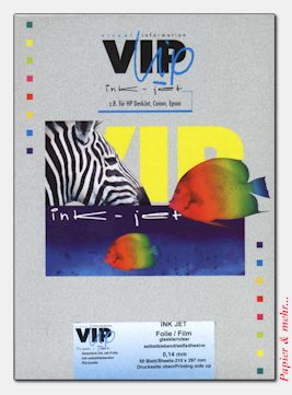 VIP - Folien f&uuml;r Tintenstrahldrucker